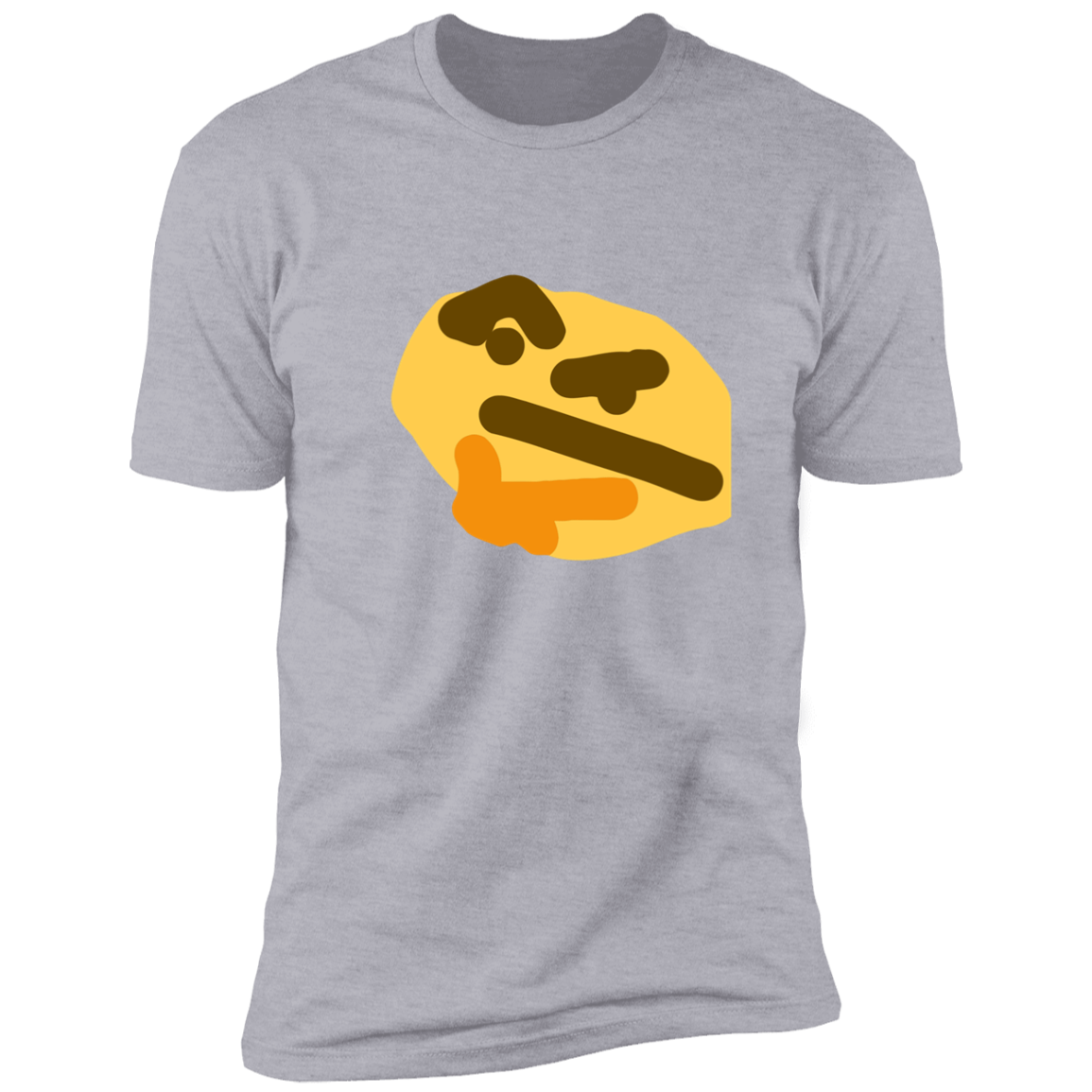 Thonkin' Funny Discord Emoji I'm Thinking Meme T-shirt -  Israel